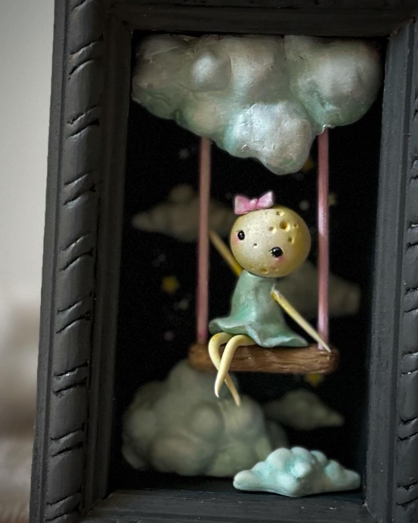 The Moon Mans Daughter 4x6 Story Box