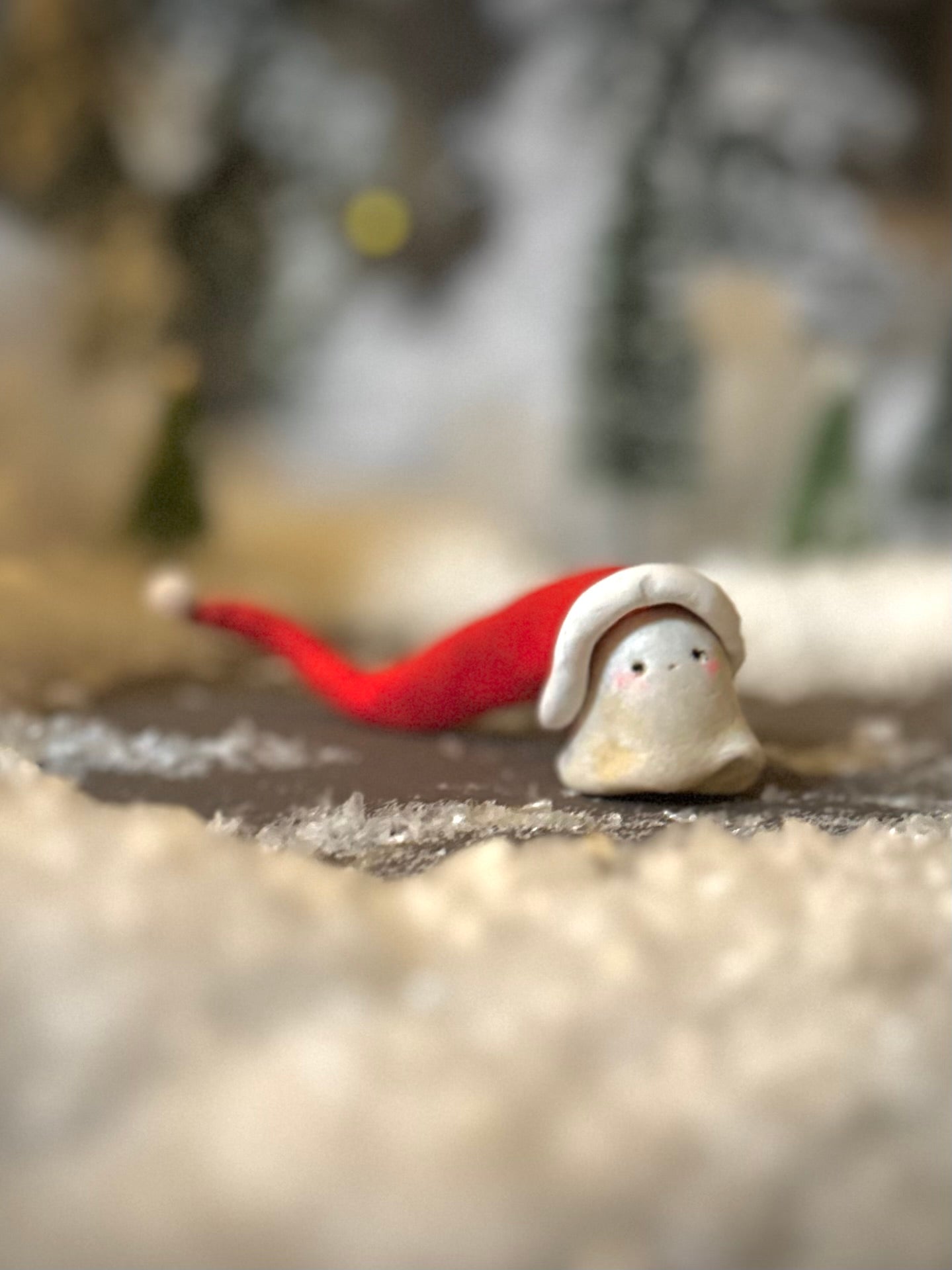 Santa Boos 1 x 2.5 inch figurine, art toy