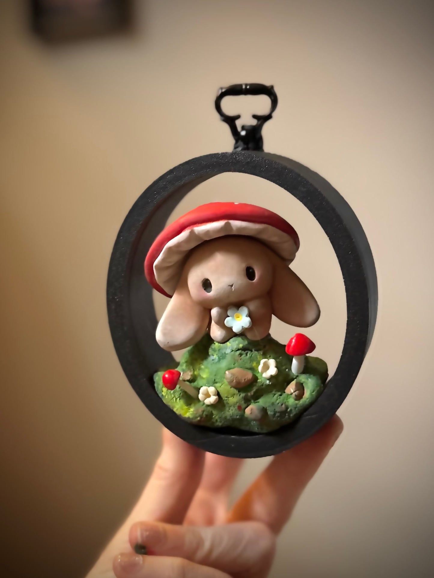 Preorder 4inch FRAMED Mushroom Mover Bunng (includes Figure)