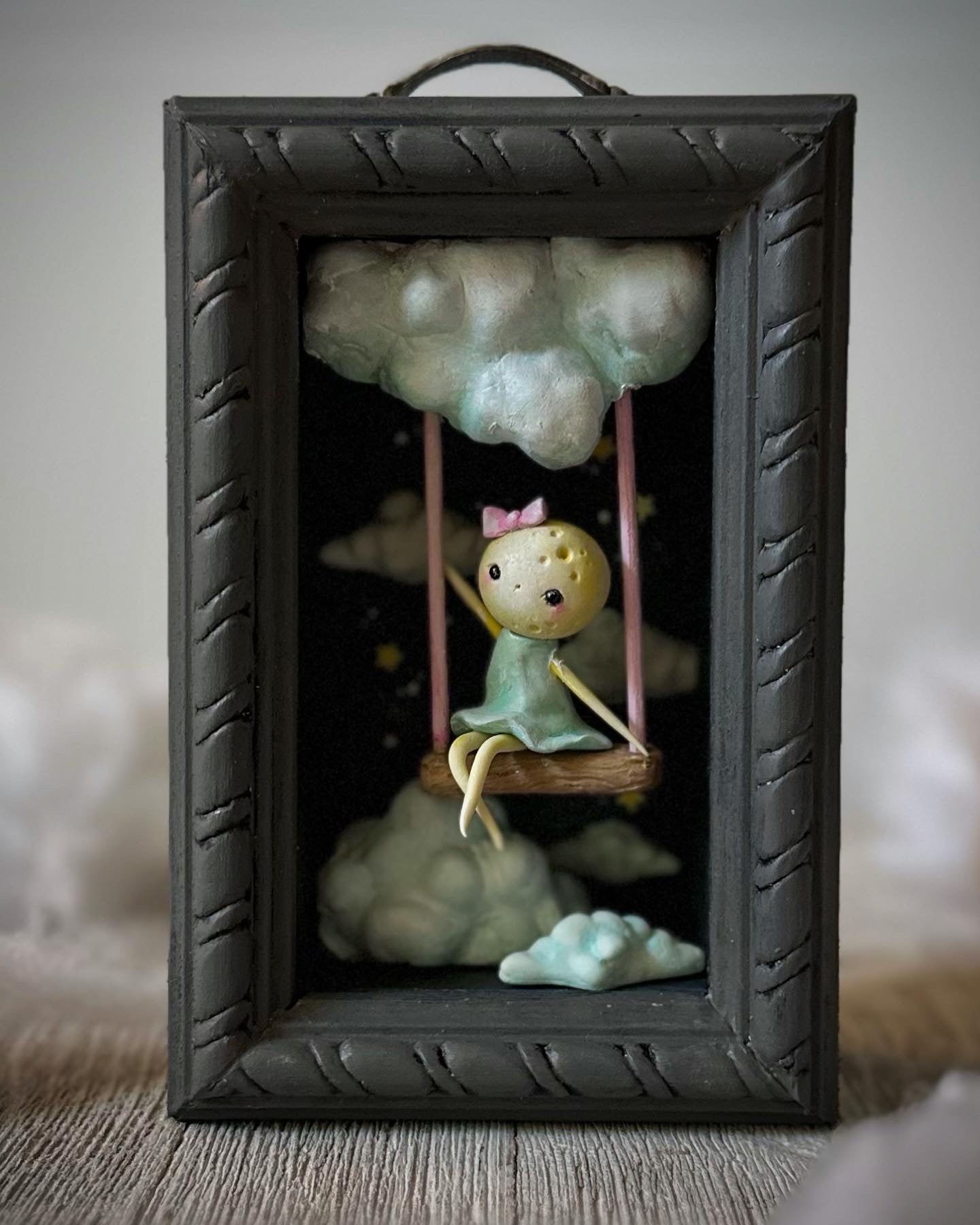 The Moon Mans Daughter 4x6 Story Box