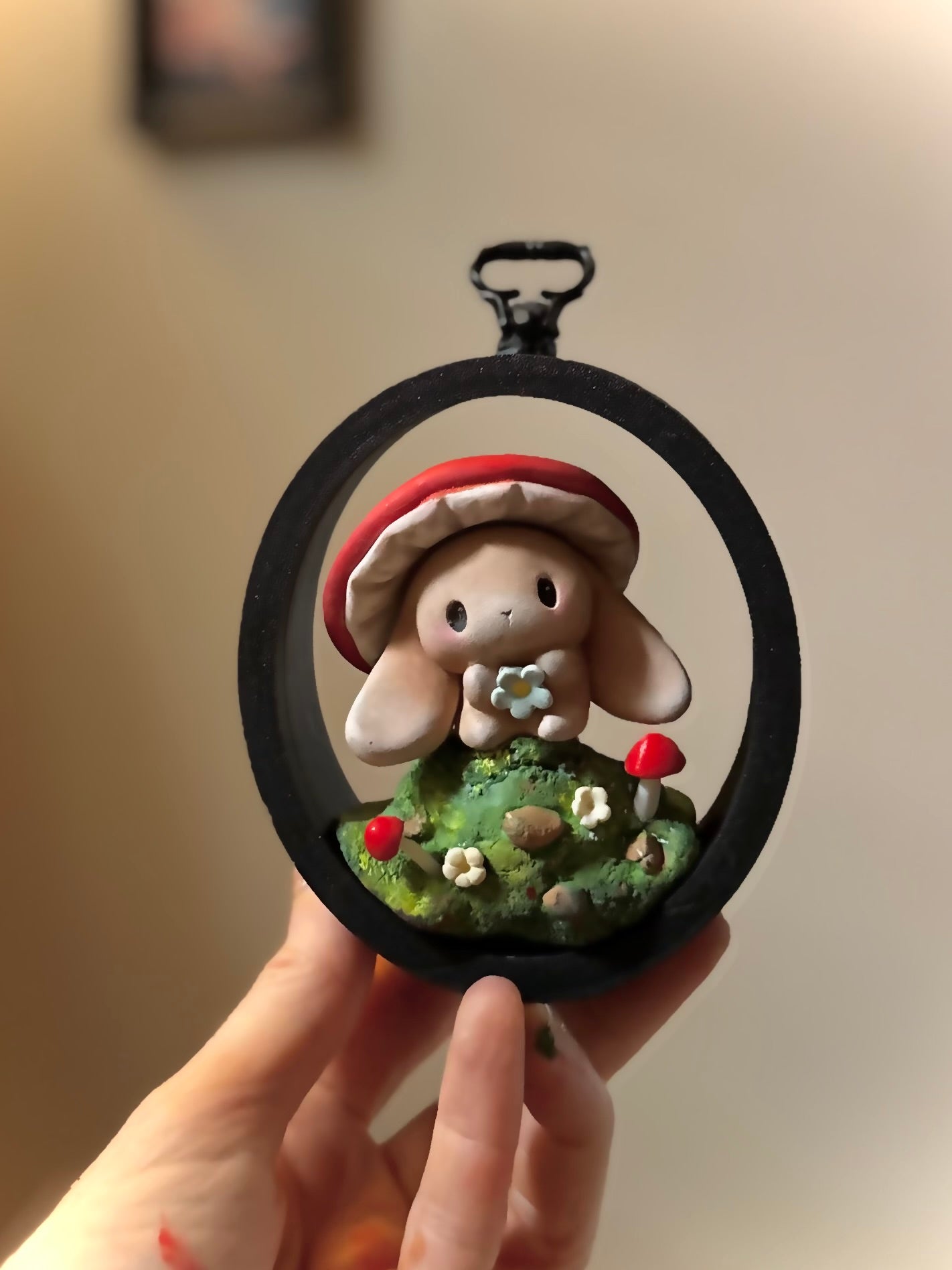 Preorder 4inch FRAMED Mushroom Mover Bunng (includes Figure)
