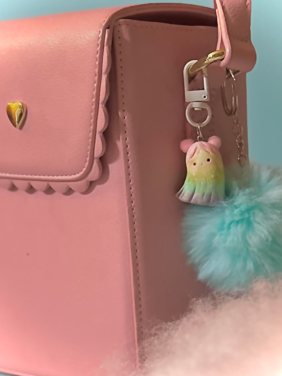 Preorder Rainbow Warm Fuzzy BAG CHARM 1.5 inch figurine, art toy