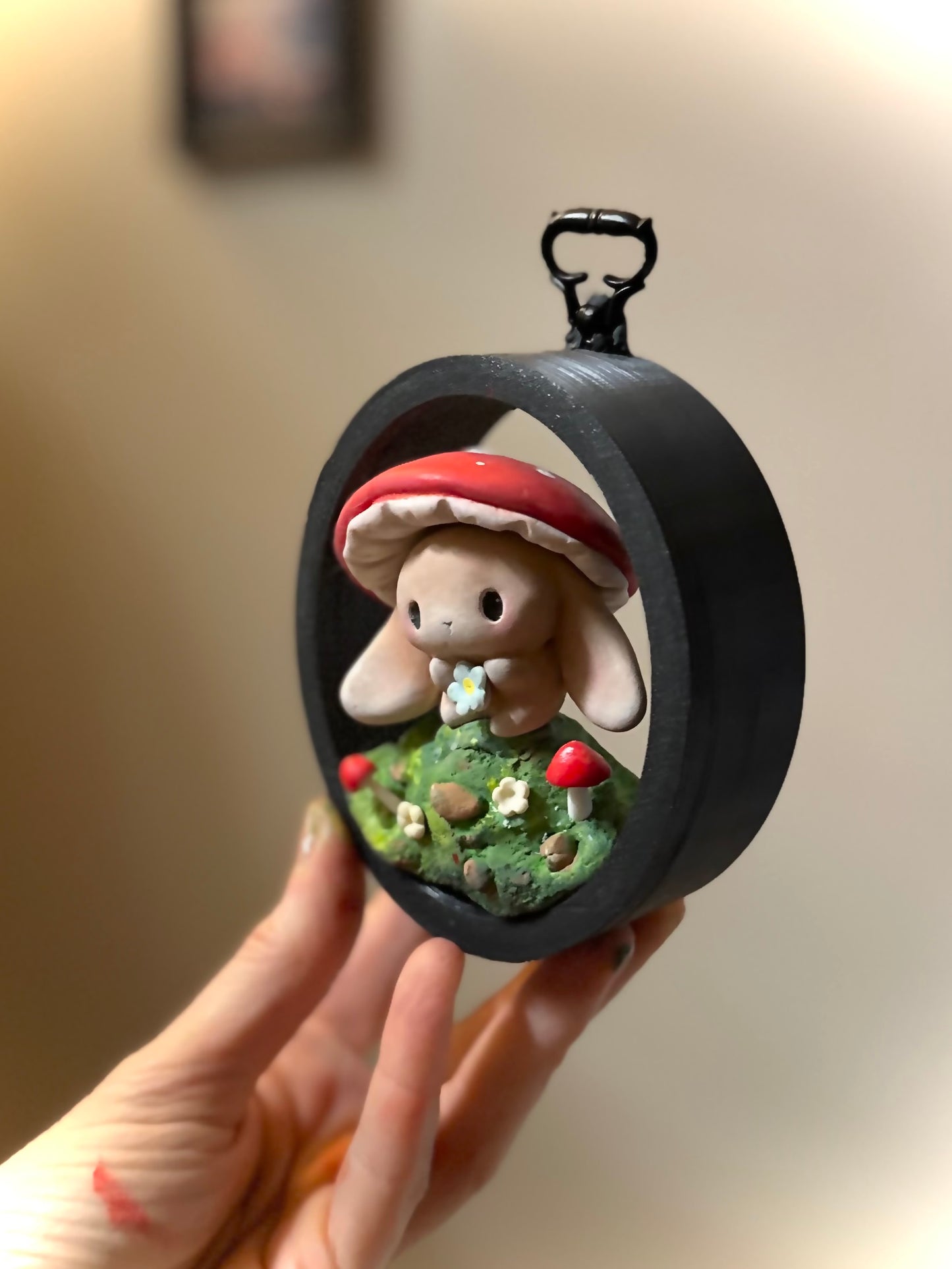 Preorder 4inch FRAMED Mushroom Mover Bunng (includes Figure)