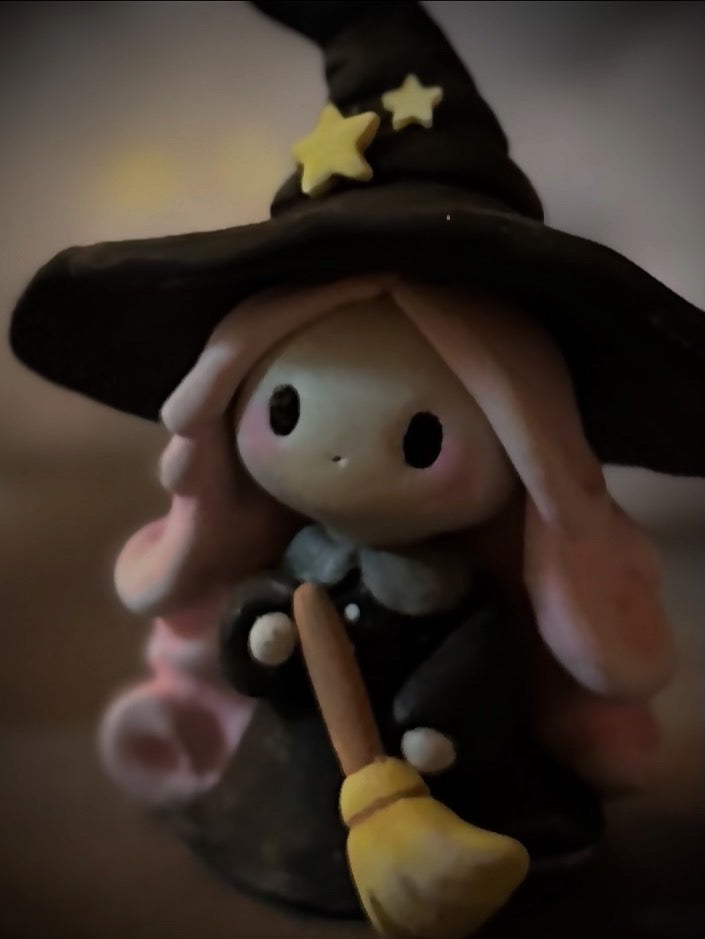 Preorder Little August Witch 4 inch figurine, art toy