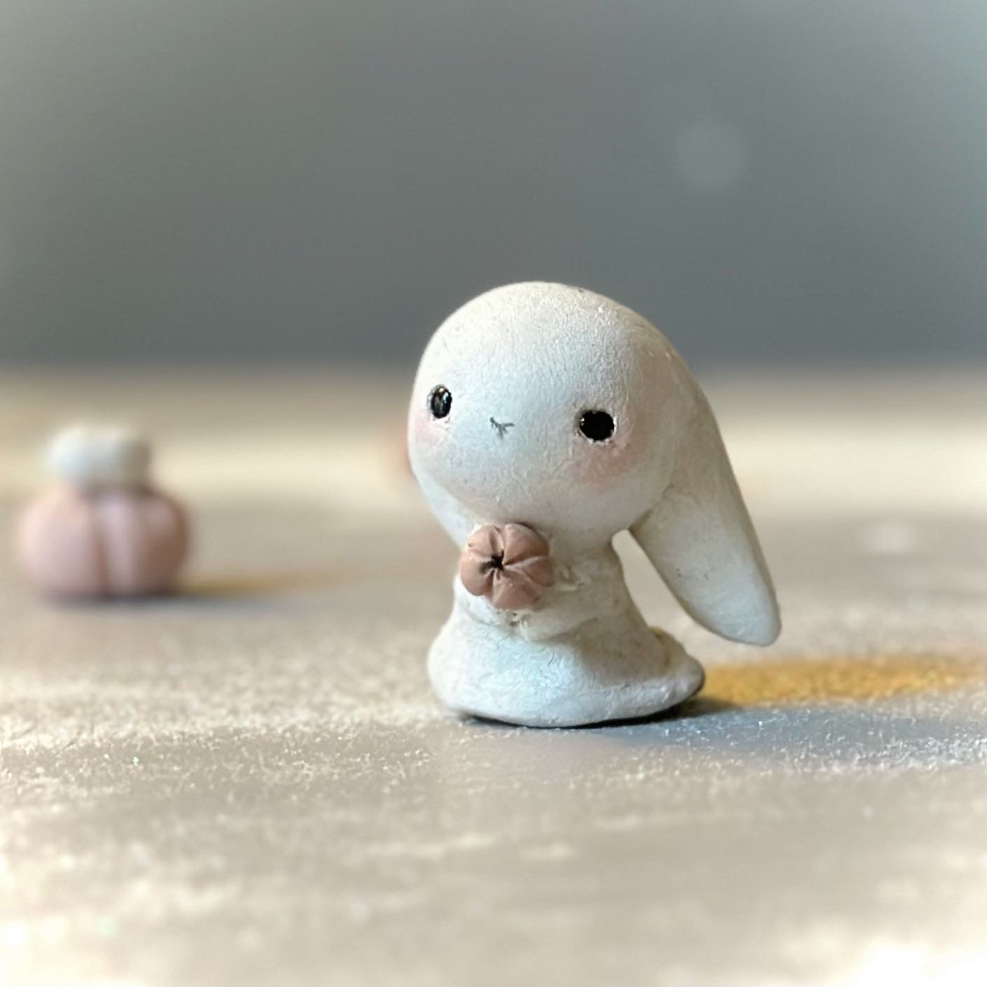 Ghost Bunny 3 inch figurine