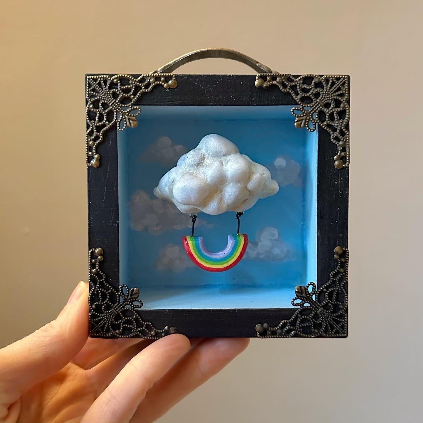 Lil Dreamer Cloud Swing 4x4 inch Story Box