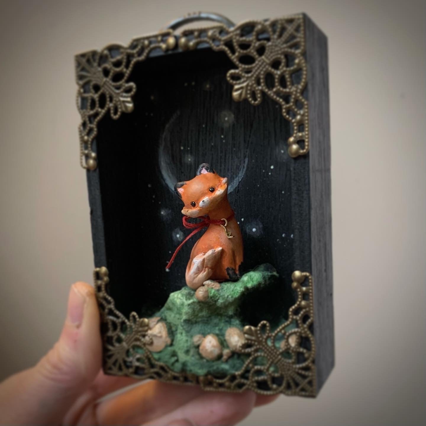 Secret Keeper Fox 4x3 inch Story Box