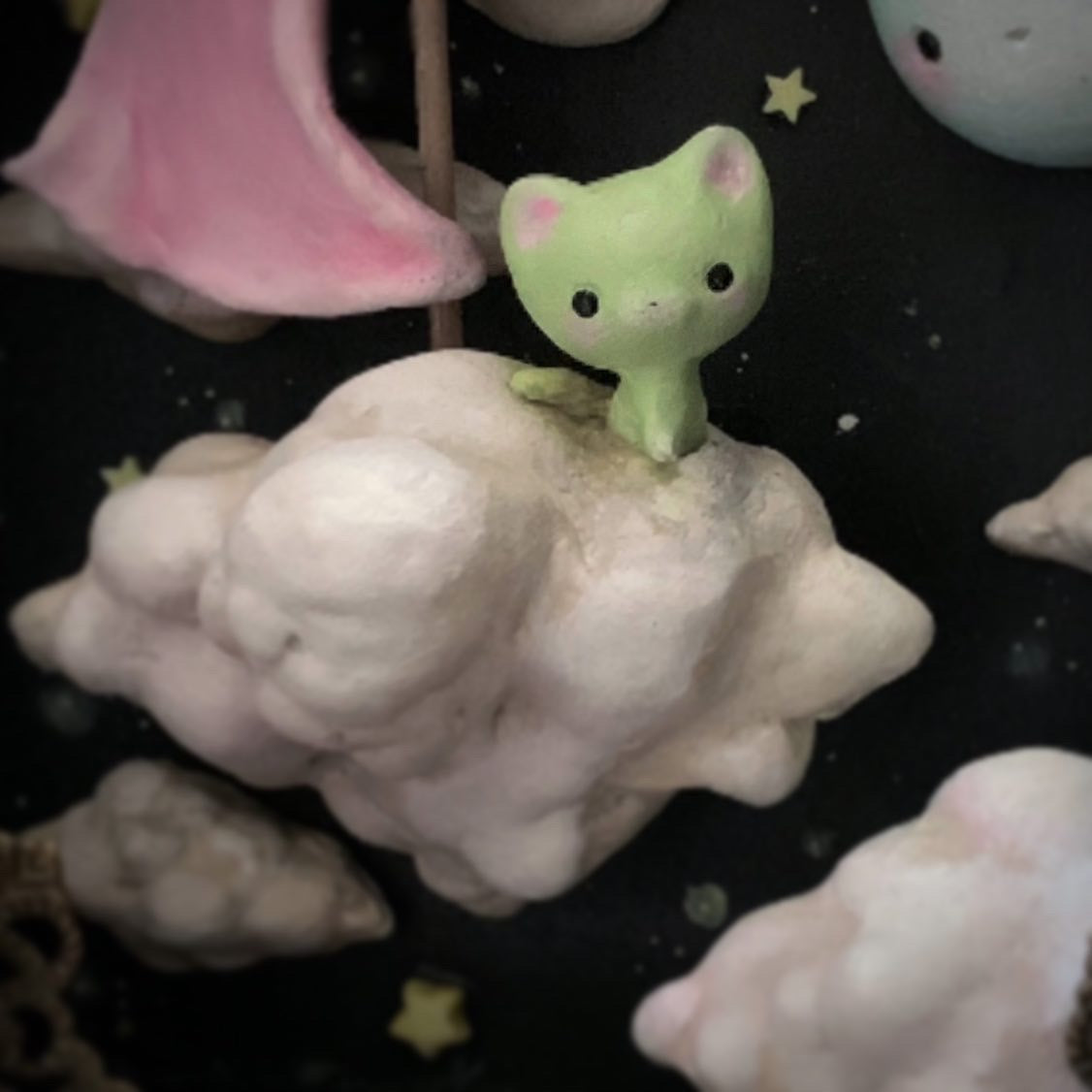 Dream Drifter Kitty 6x6 inch Story Box