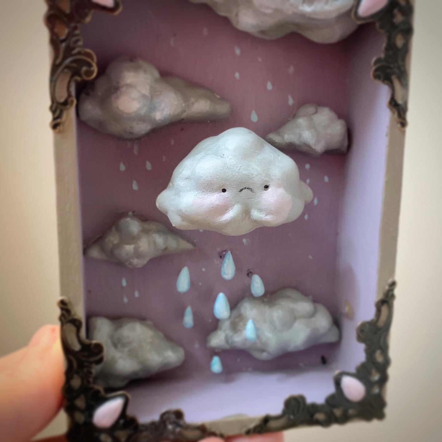 Grumpy Little Cloud 5x4 inch Story Box