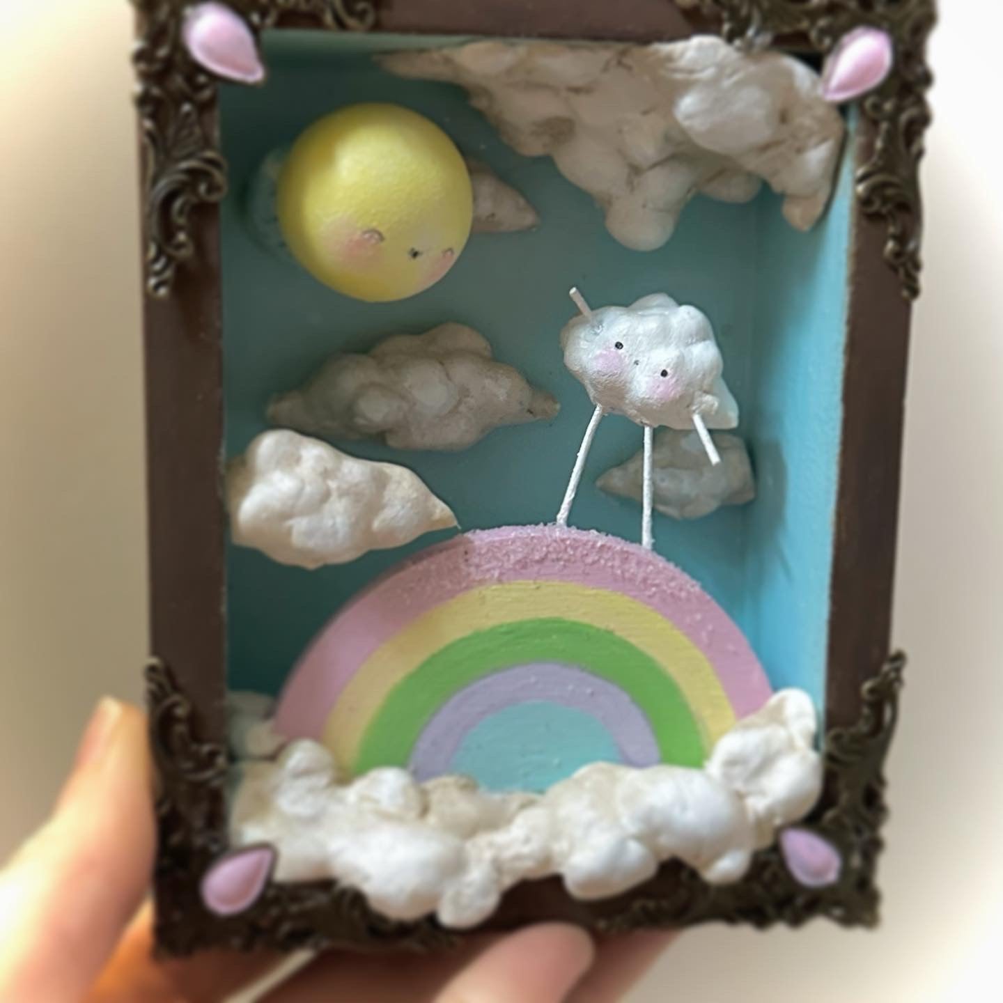 Happy Little Cloud 5x4 inch Story Box