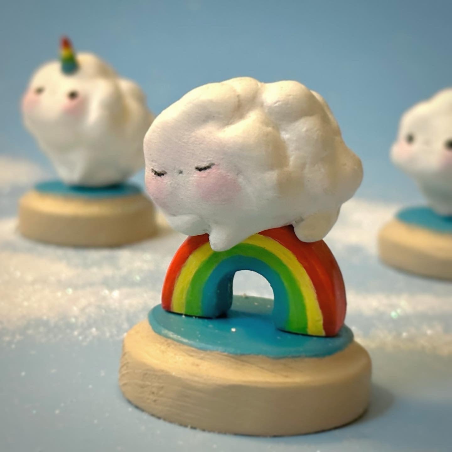 Happy Little Cloud Pets 3 inch figurine