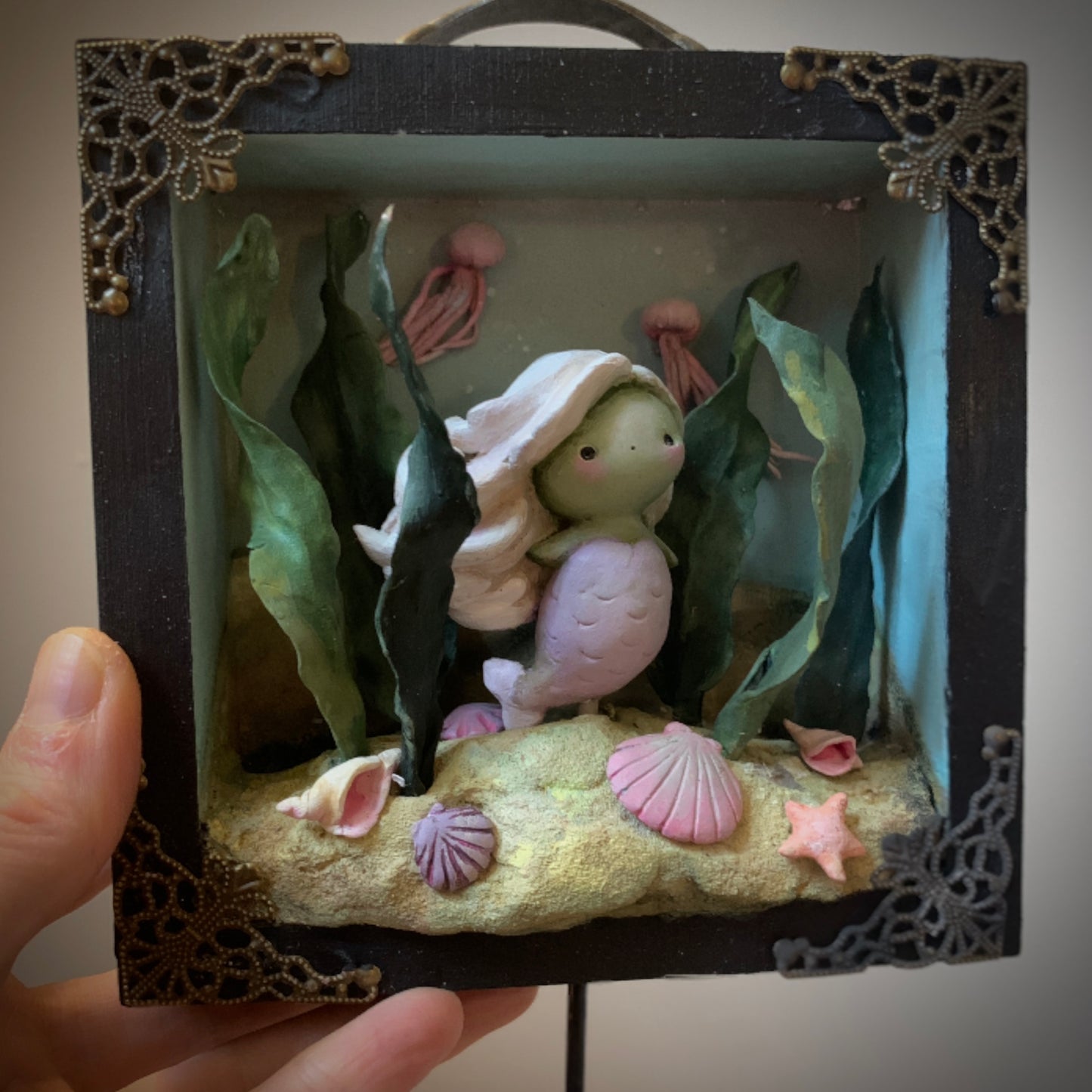 Little Mermaid 5x5 inch Story Box