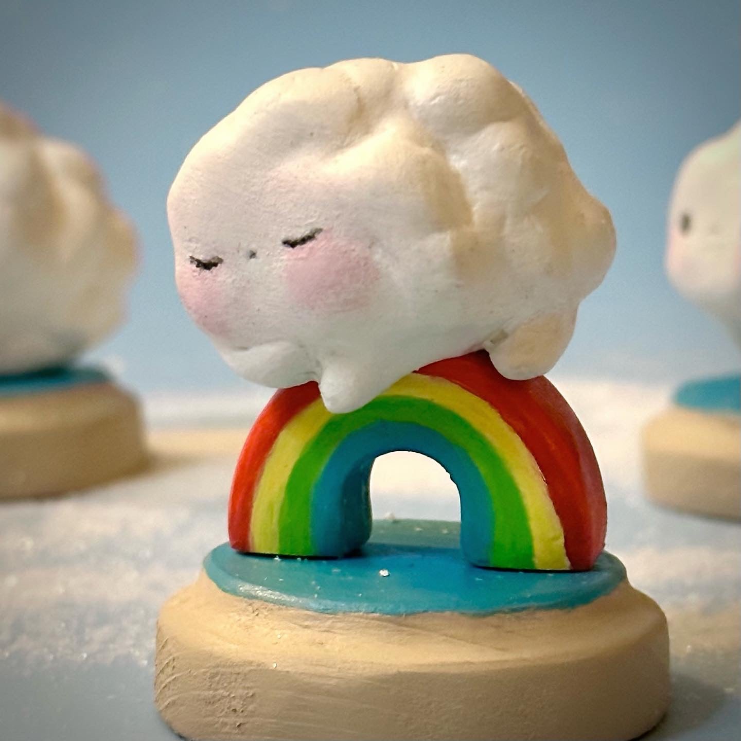 Happy Little Cloud Pets 3 inch figurine