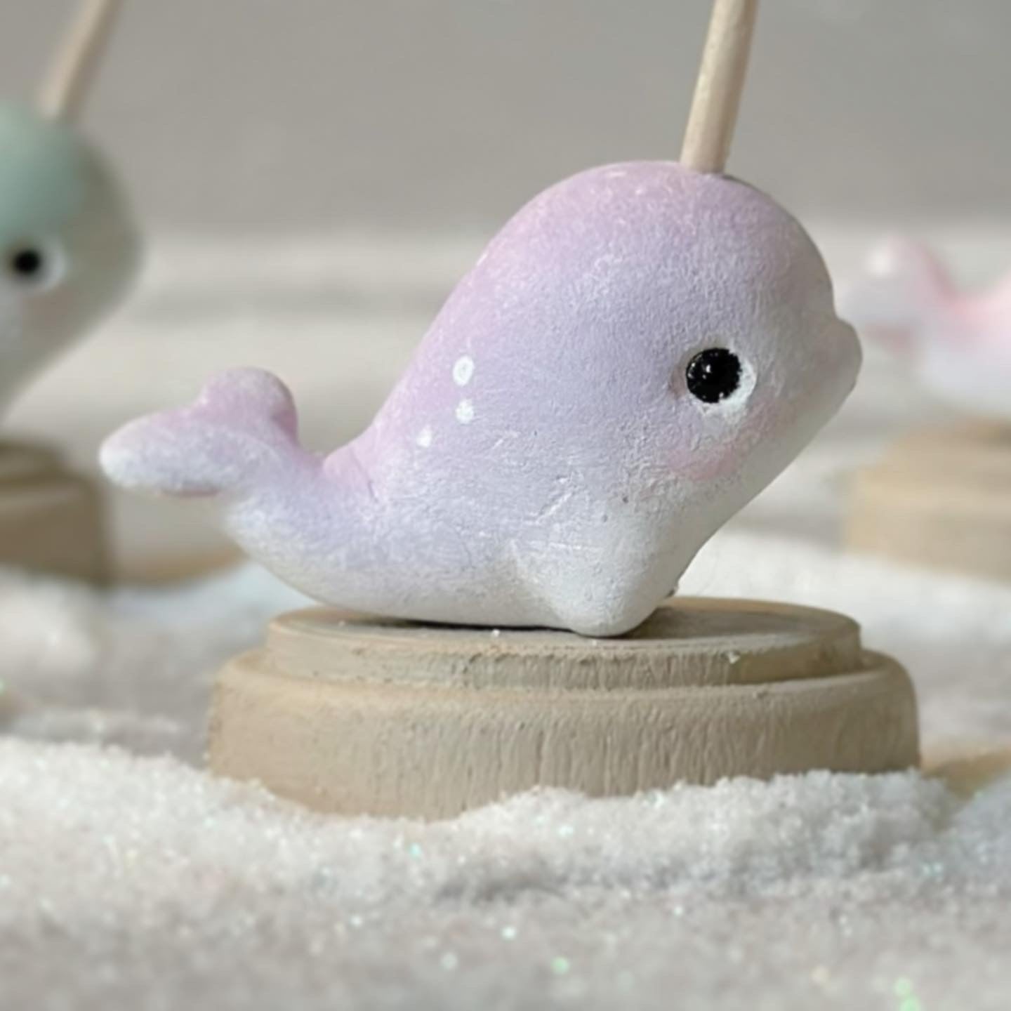 Imagination Makers Narwhal 1.5 inch figurine