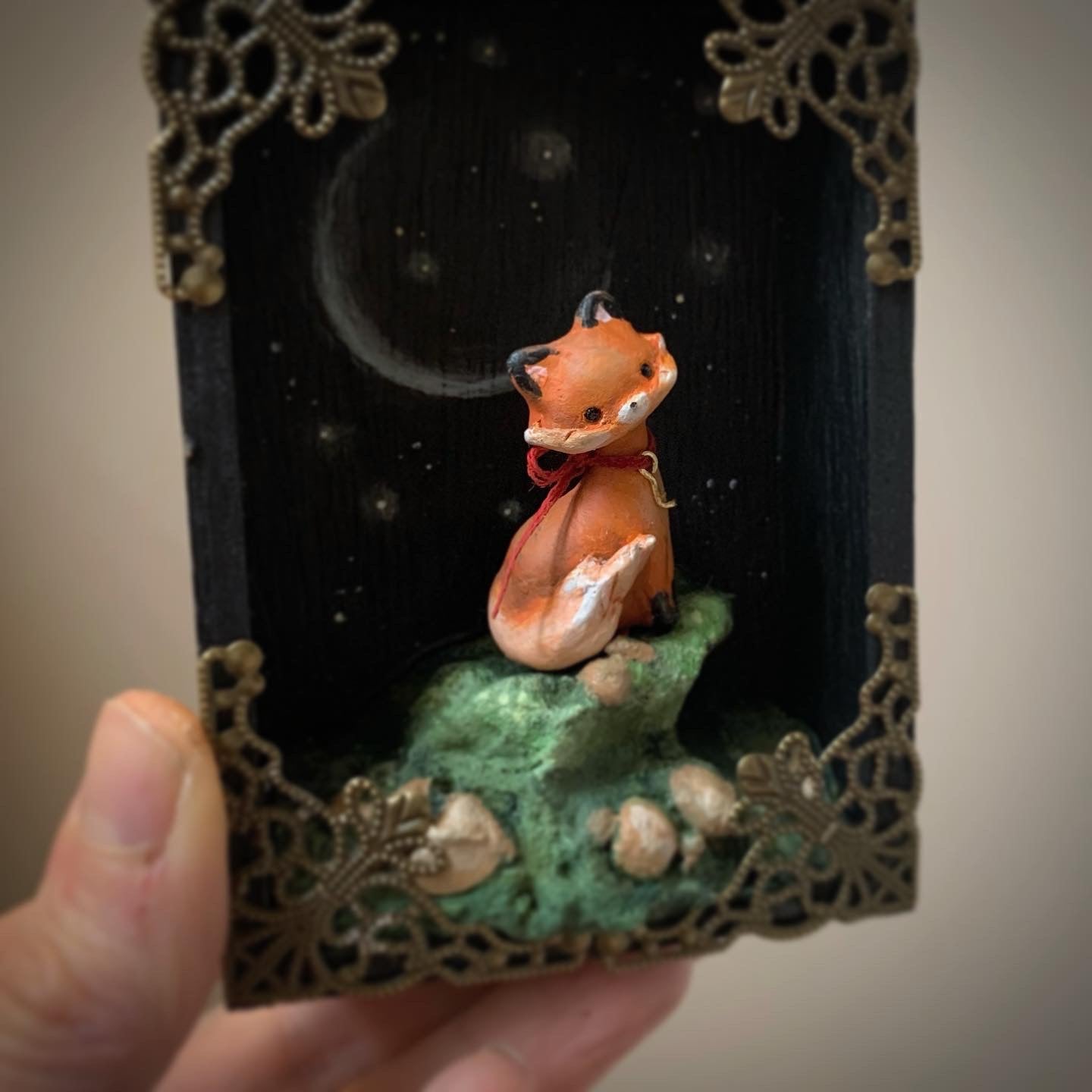 Secret Keeper Fox 4x3 inch Story Box