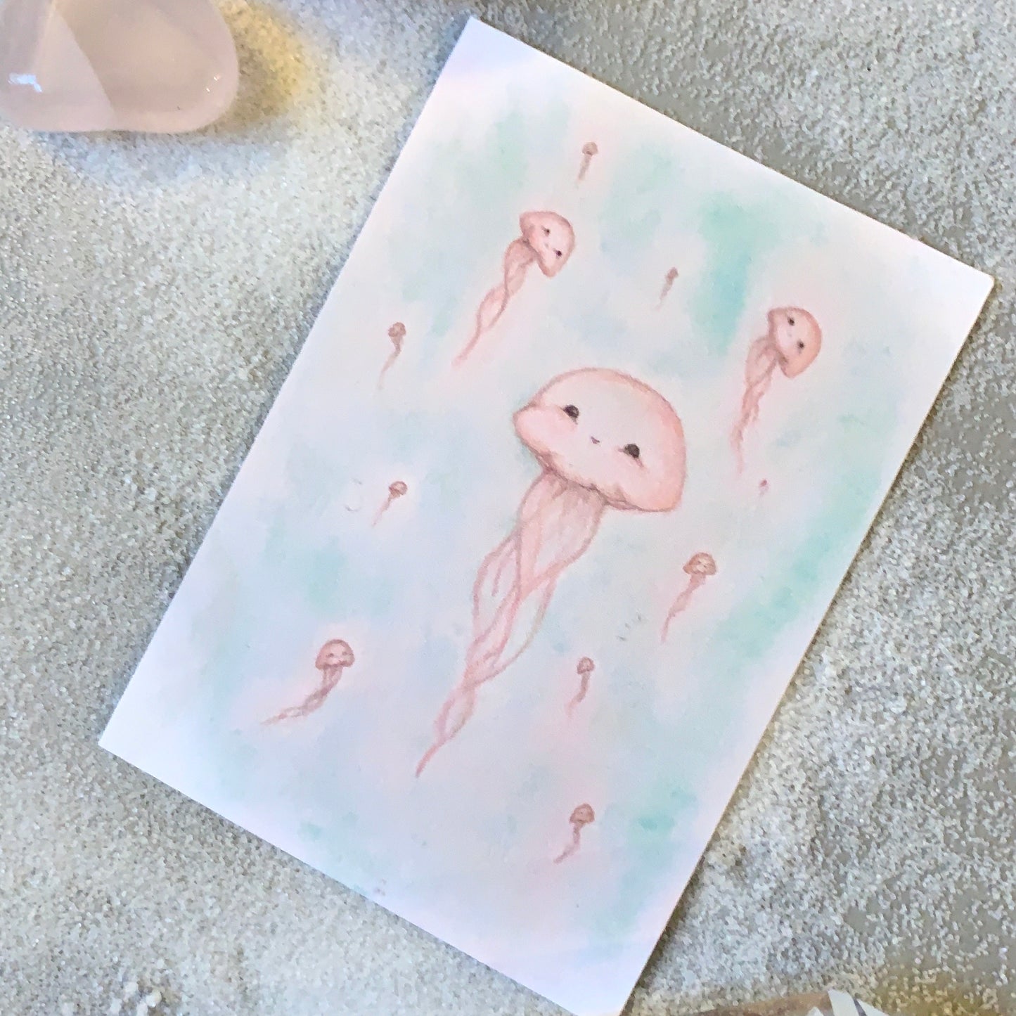 4x6 Jellyfish smack Print