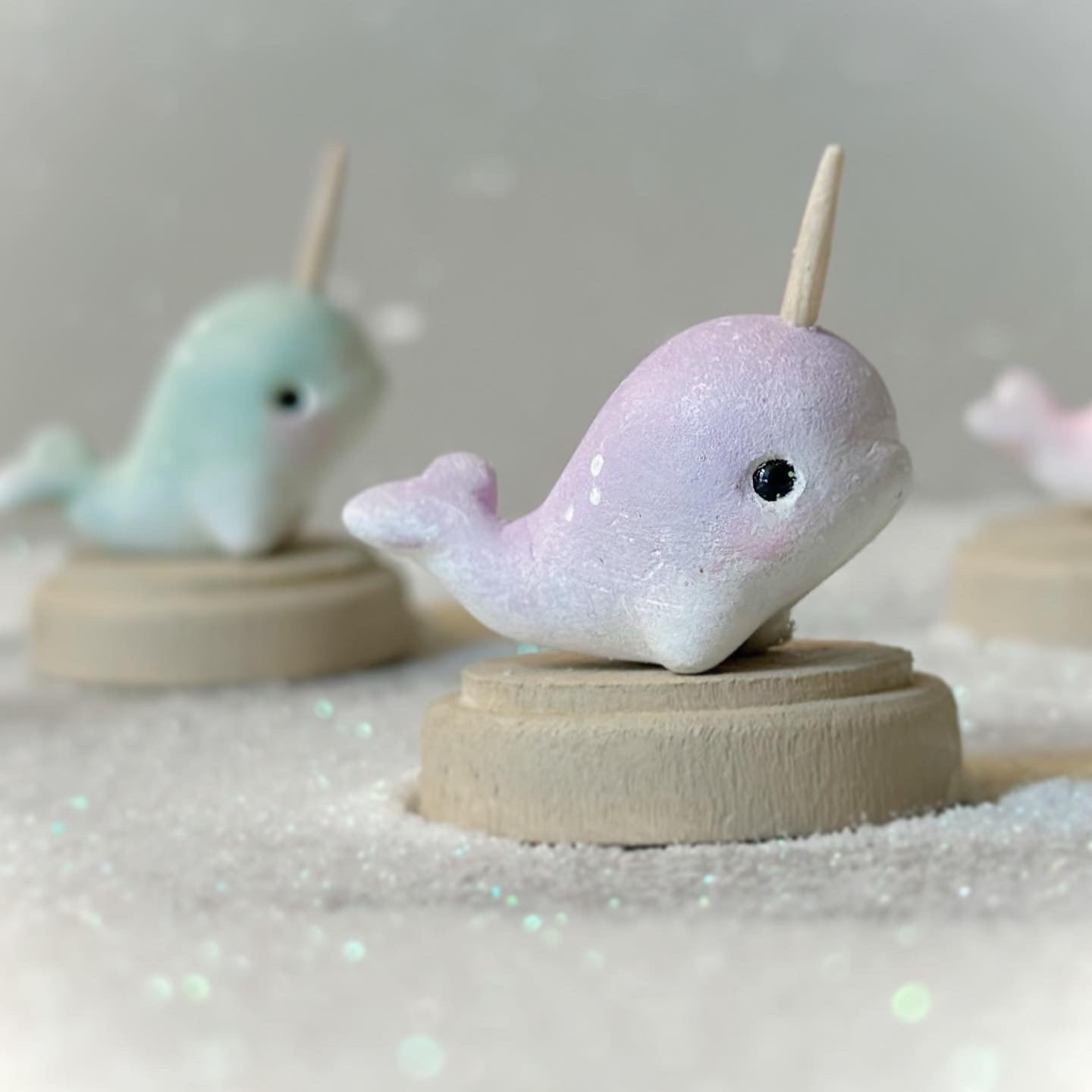 Imagination Makers Narwhal 1.5 inch figurine