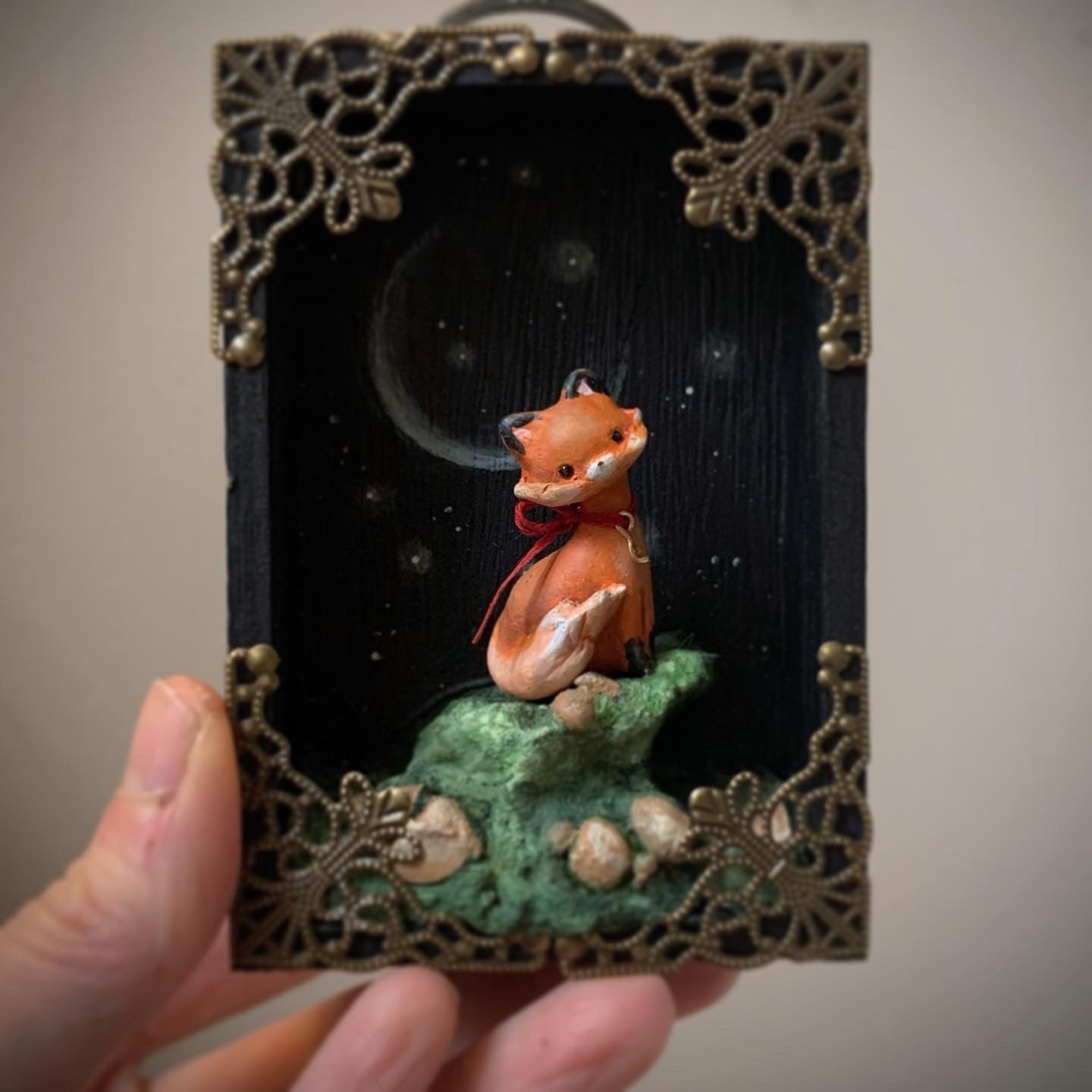 Secret Keeper Fox 4x3 inch Story Box