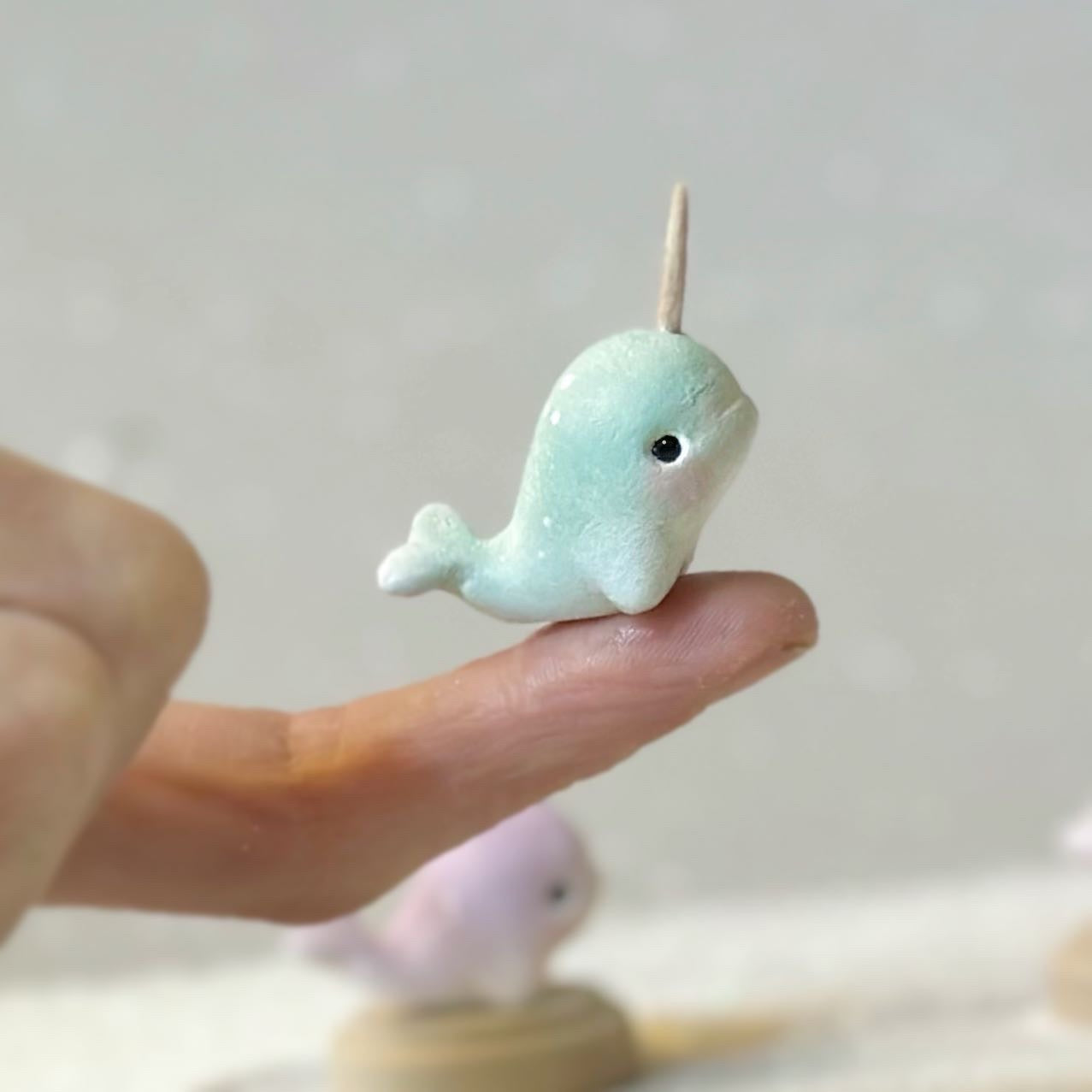 Imagination Makers Narwhal 1.5 inch figurine