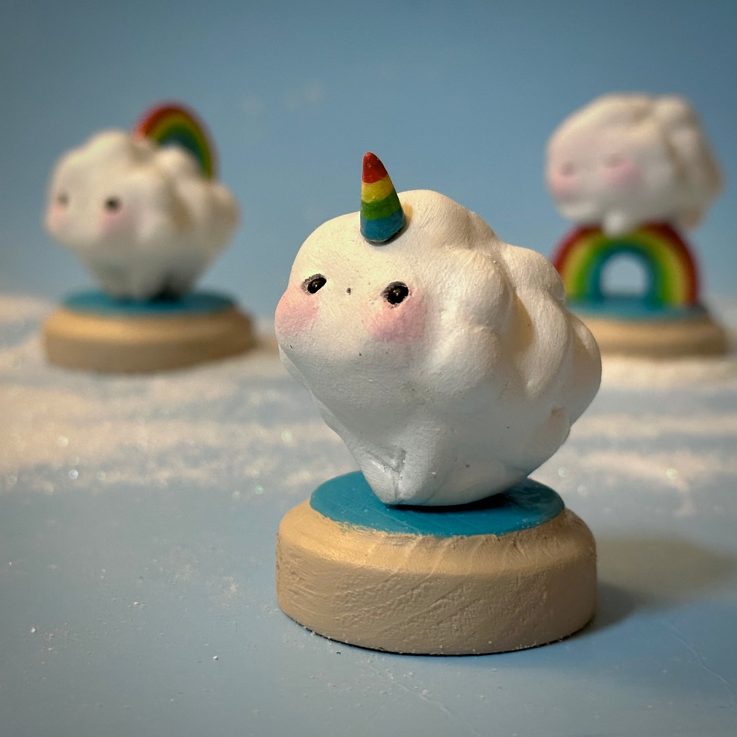 Happy Little Cloud Pets 3 inch figurine