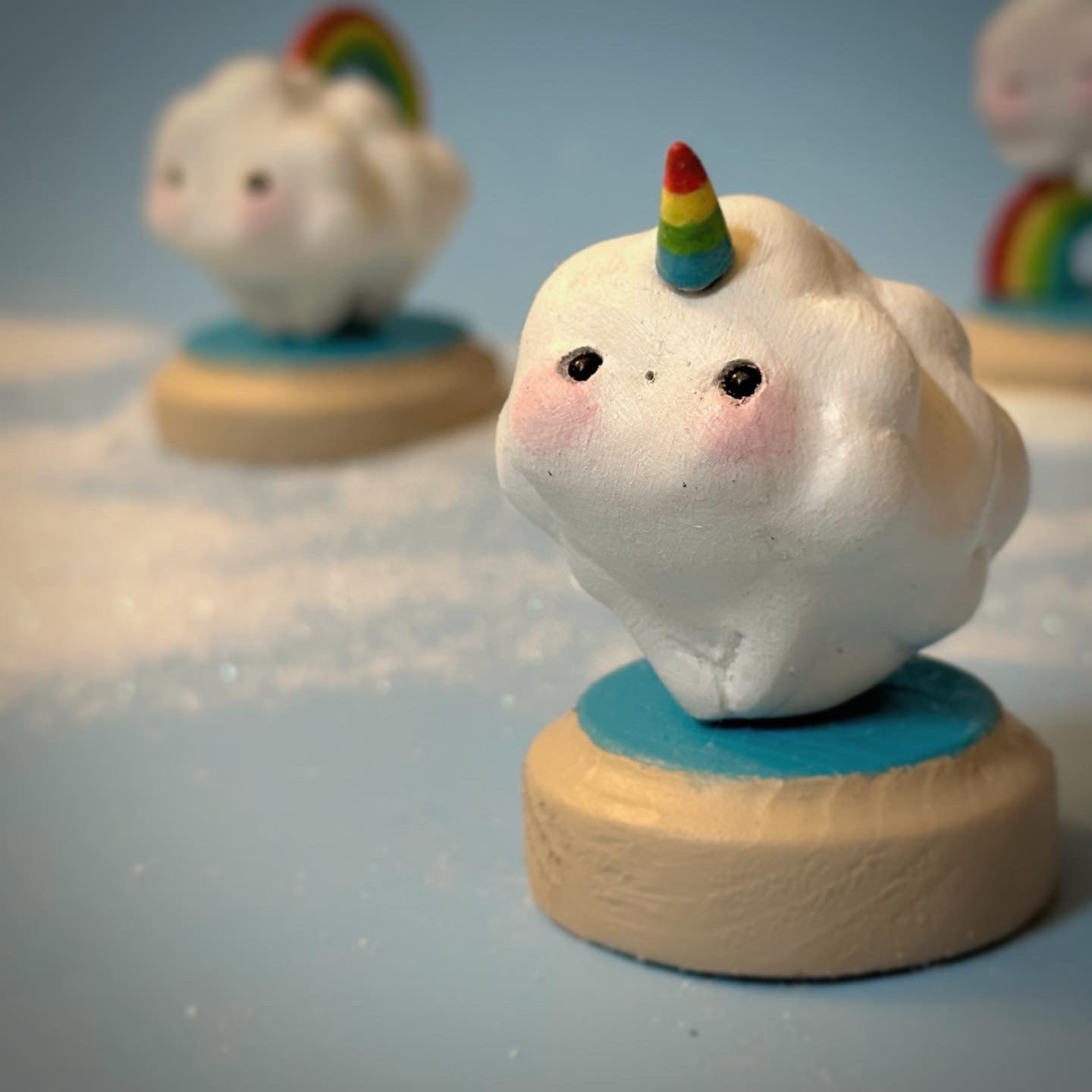 Happy Little Cloud Pets 3 inch figurine