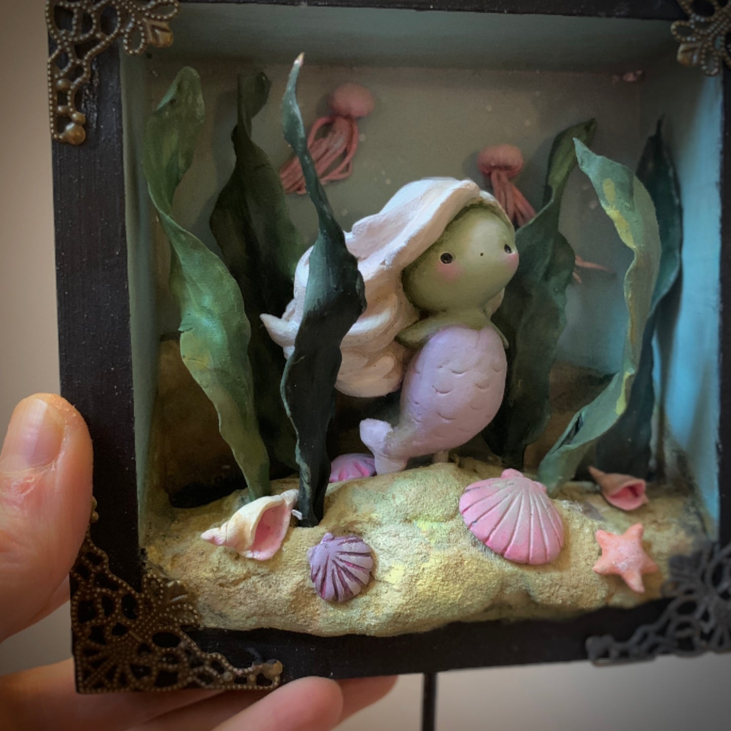 Little Mermaid 5x5 inch Story Box