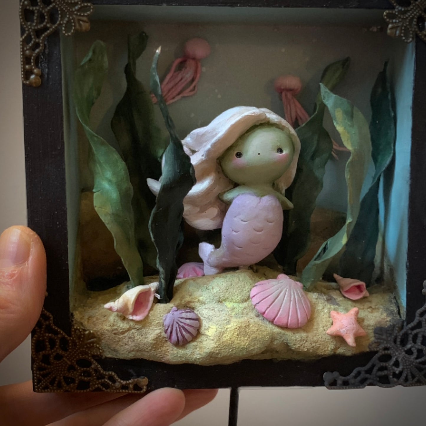 Little Mermaid 5x5 inch Story Box