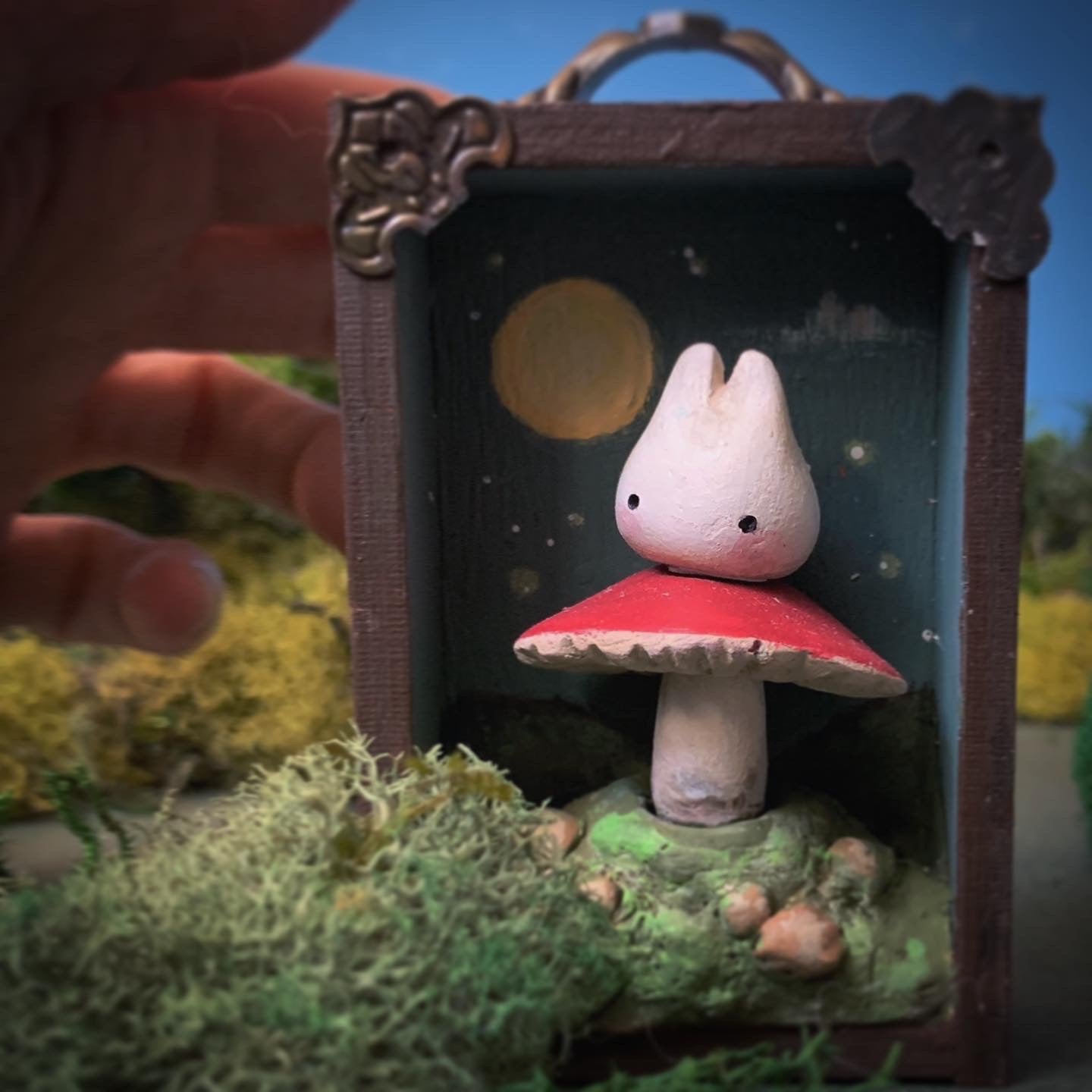 Newborn Meep Meep 3x2 inch Story Box