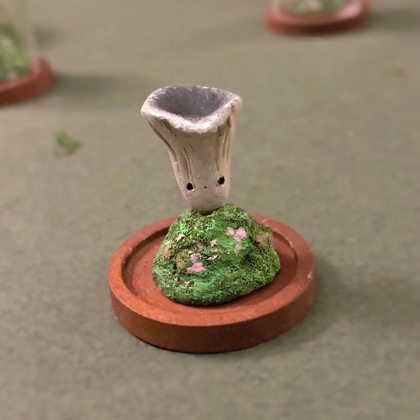 Fungi Friends in 1.5 inch Glass Cloche