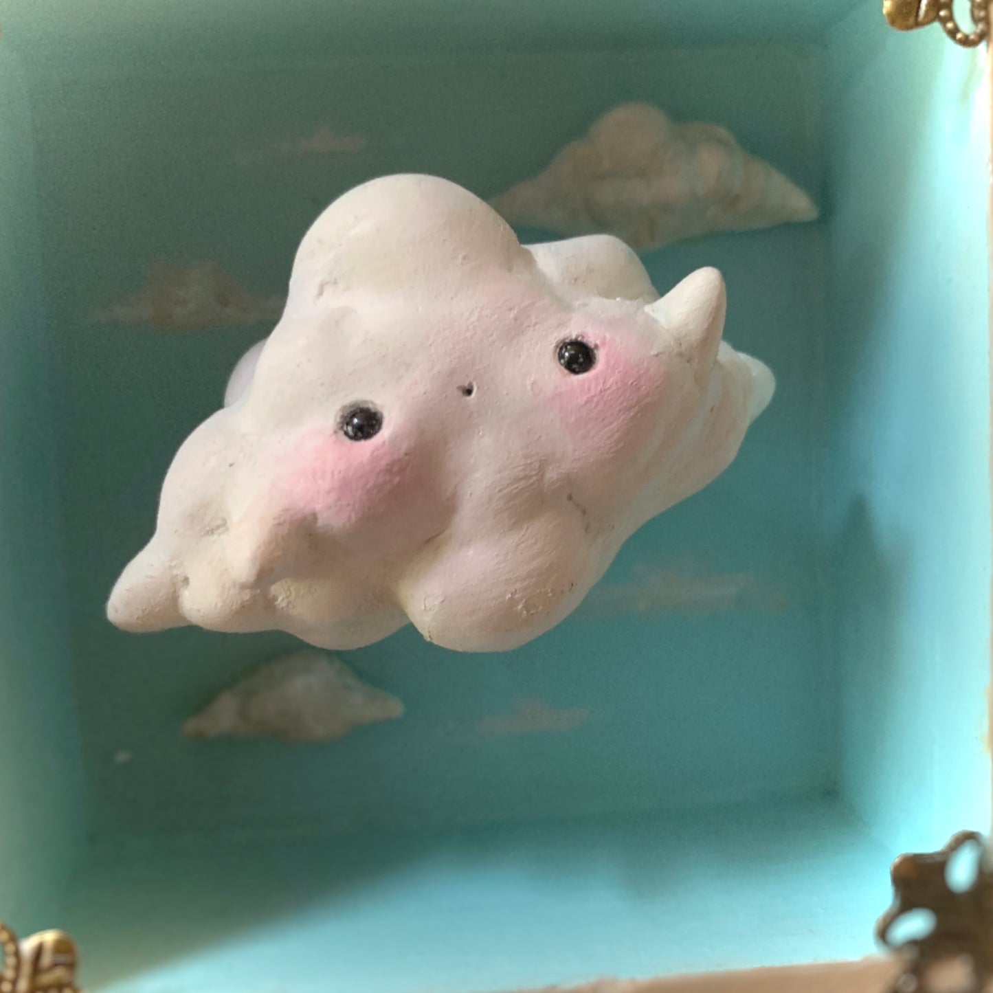 Happy Little Cloud 4x4 inch Story Box