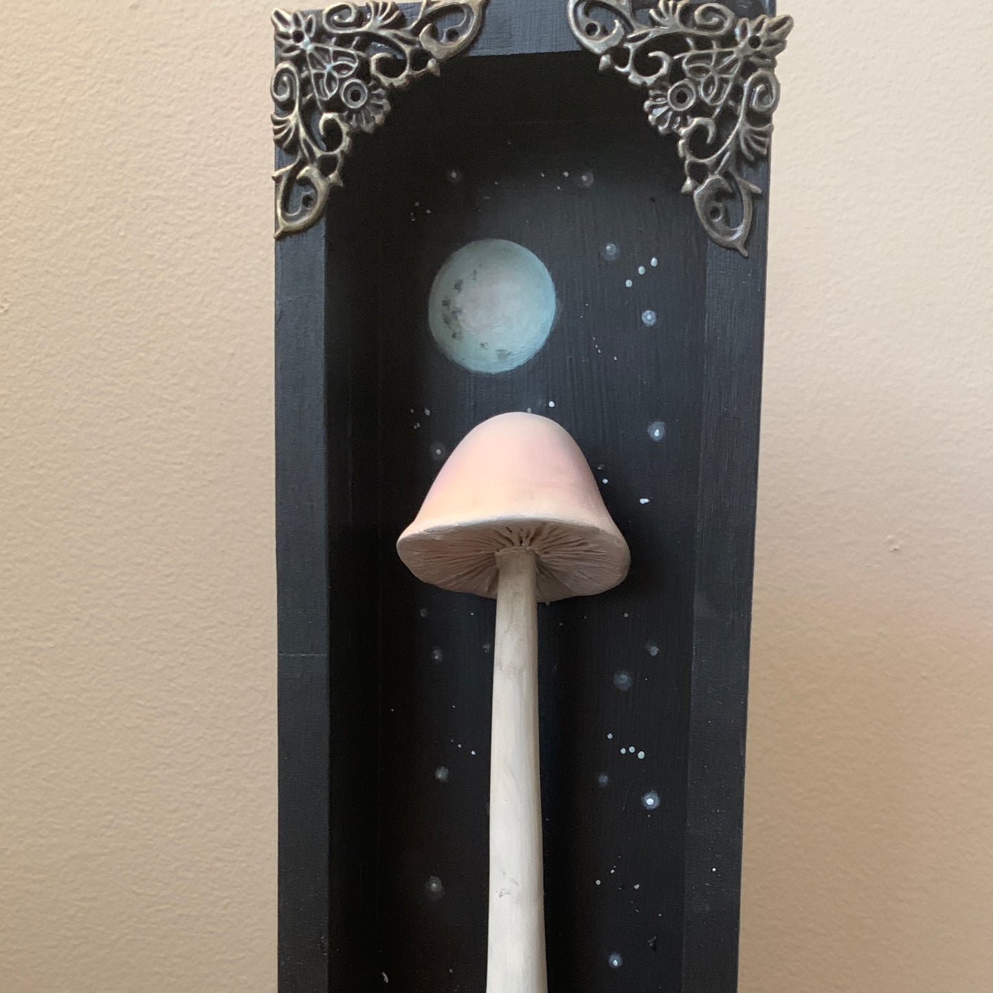 Moon Mushroom 12x4 inch Story Box