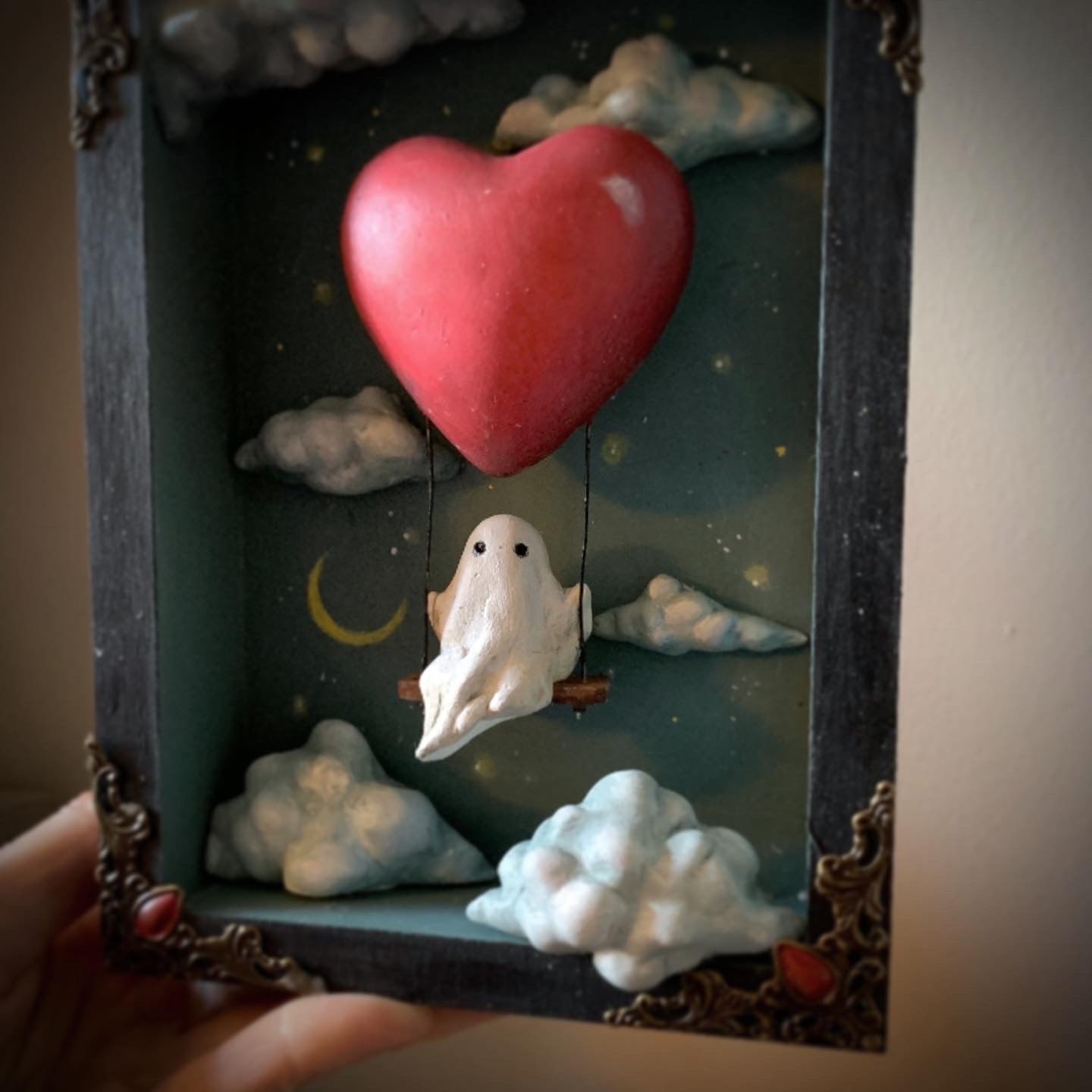 Little Bits of Love Ghost 5x7 Story Box