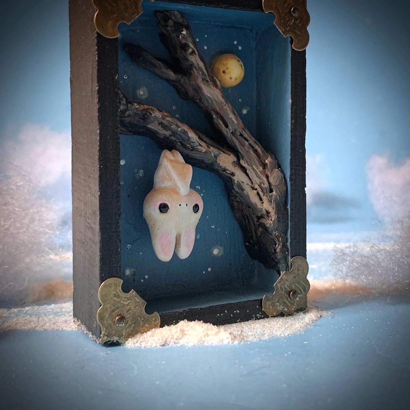 Full Moon Familiar Bat