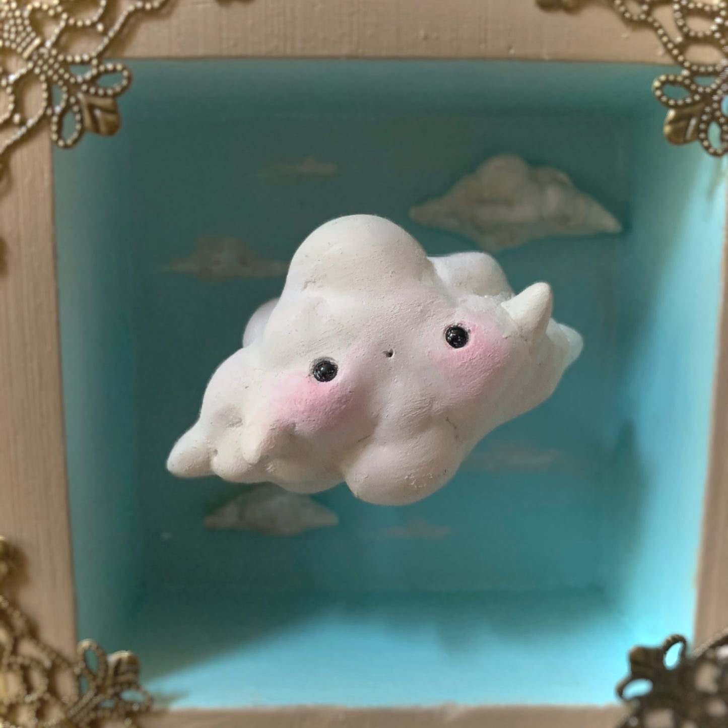 Happy Little Cloud 4x4 inch Story Box