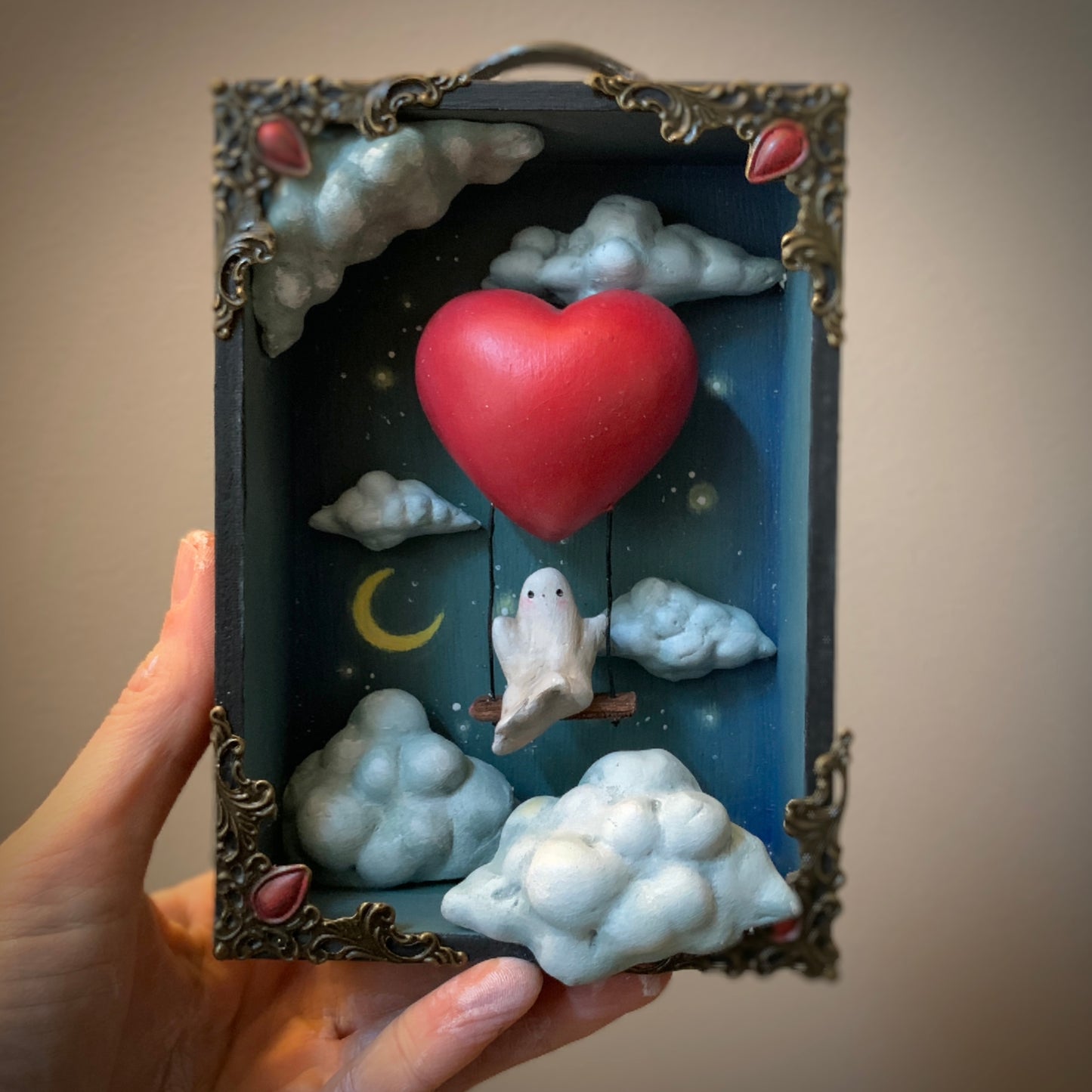 Little Bits of Love Ghost 6x4 inch Story Box