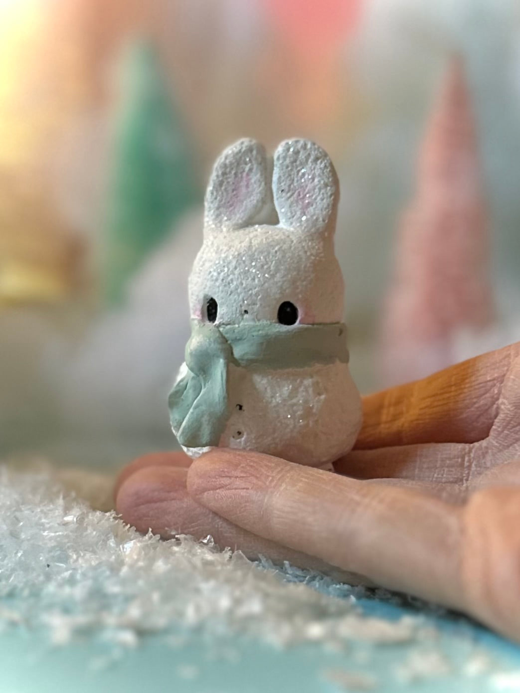 Snow Bunny 2.5 inch Figurine