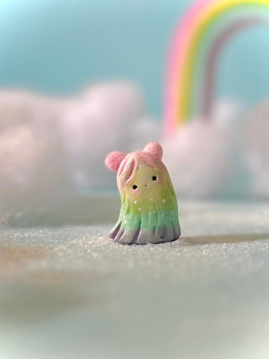 Preorder Rainbow Warm Fuzzy 1.5 inch figurine, art toy