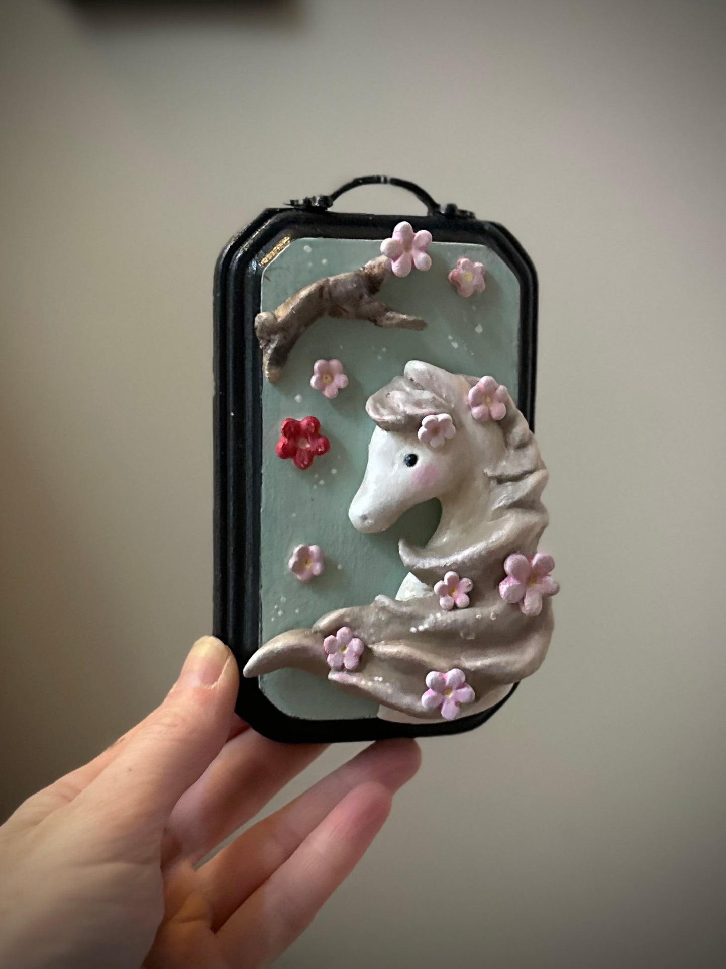Year of the Horse 5 inch Wall Hanging