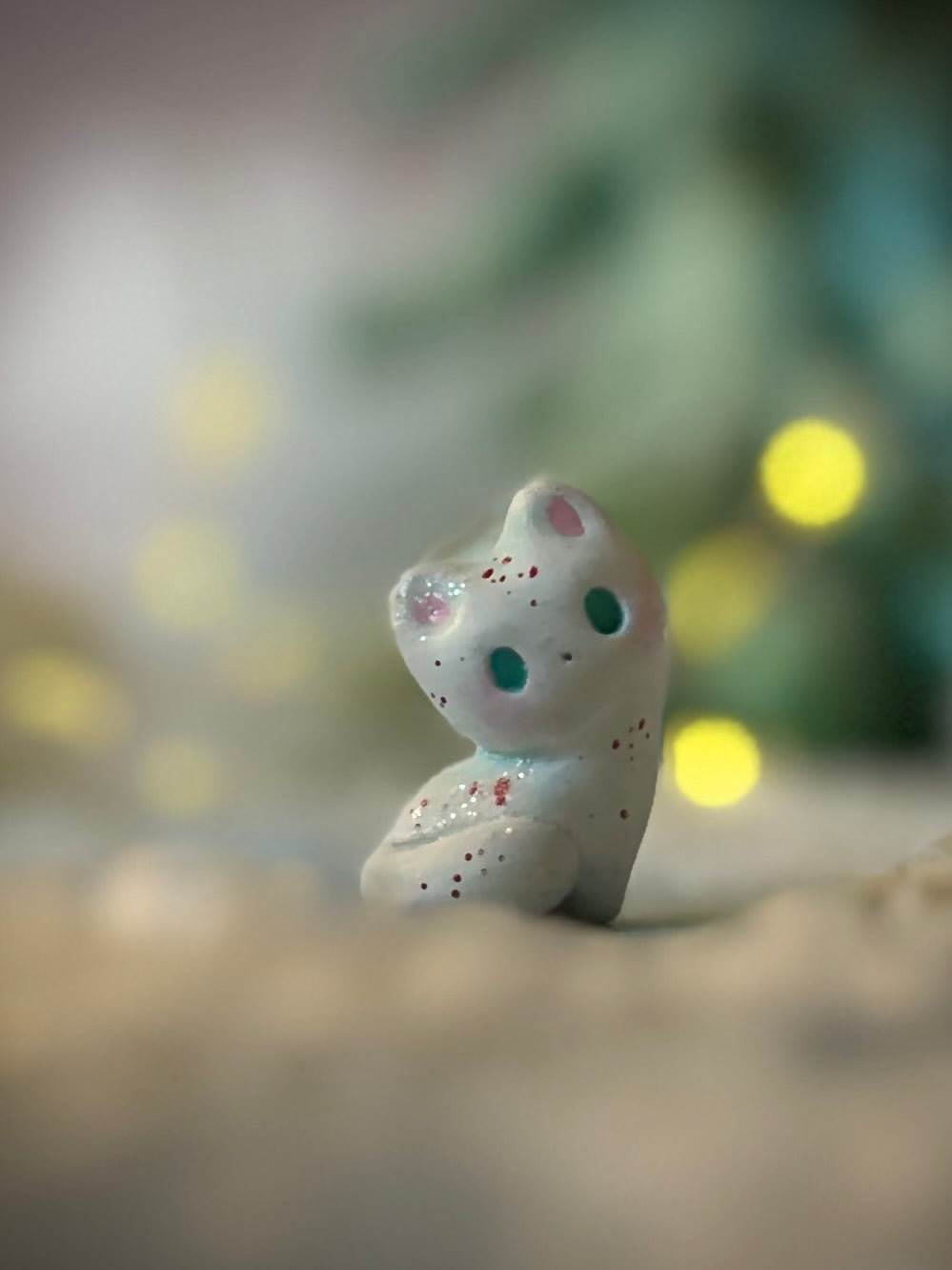 Preorder Christmas Kitty Blind Box  1 inch figurine, art toy