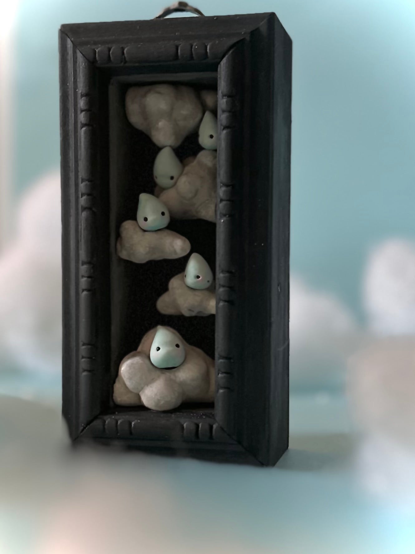 April Showers  3x6 inch Story Box
