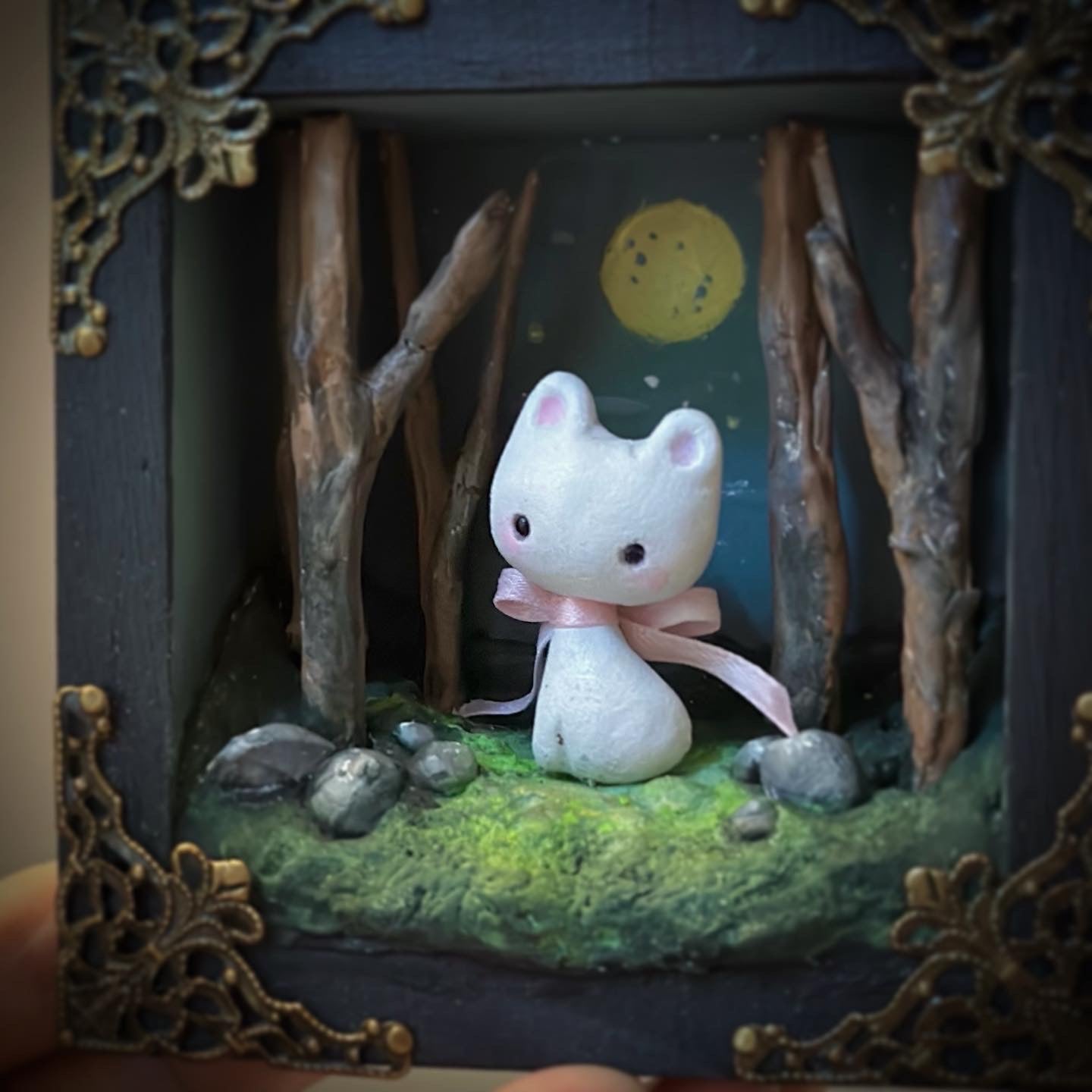 Ghost Kitten 4x4 story box
