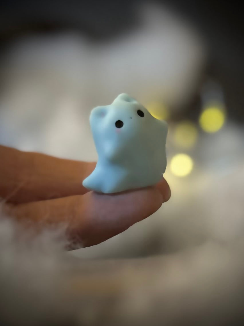 Preorder Mini Ghost Kitty Blind Bag  1 inch figurine, art toy