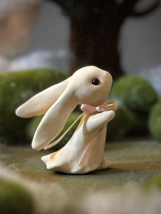 Preorder Ghost Bunny  3.5  inch  figurine, art toy