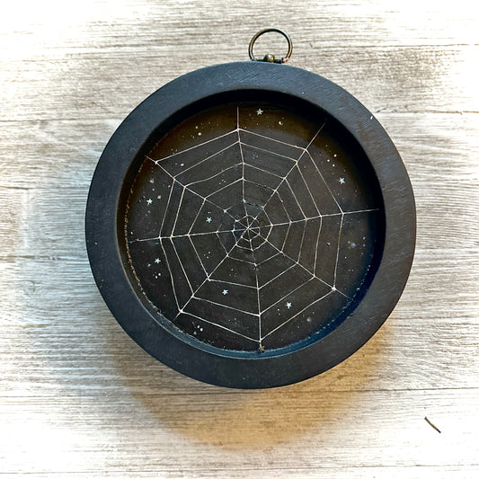 Story Webs 8x 8 inch Wall Hanging