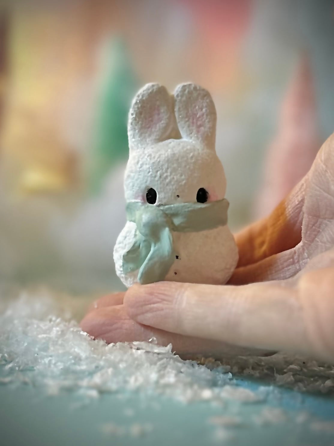 Snow Bunny 2.5 inch Figurine