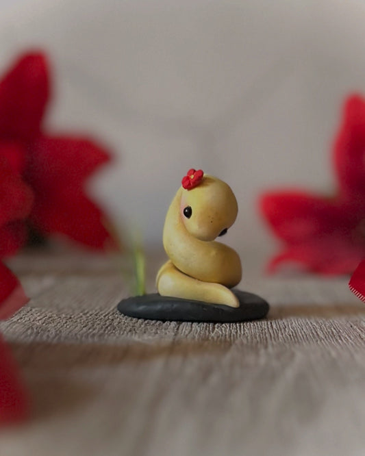 Preorder Yellow Year of the Snake ⭐️LIMITED⭐️  2.25 inch  figurine, art toy