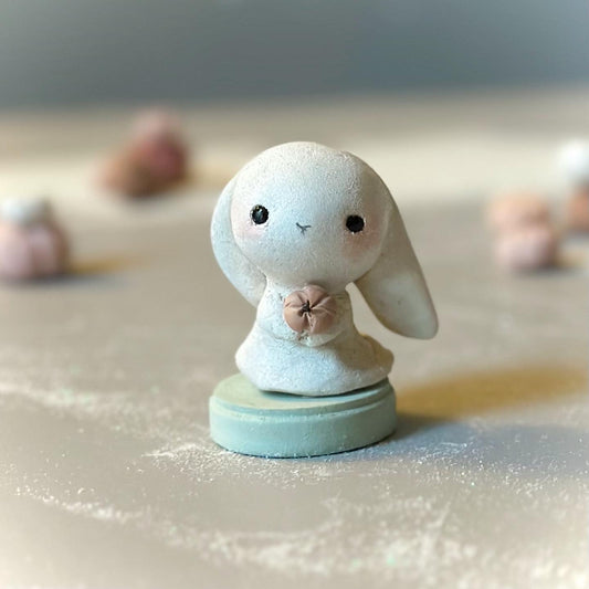 Ghost Bunny 3 inch figurine