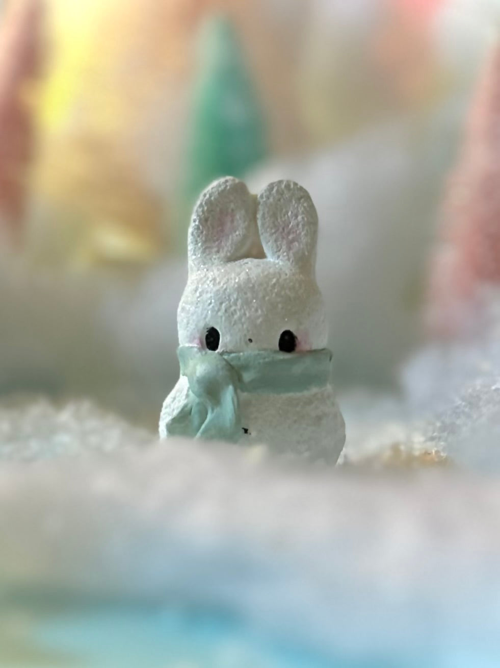 Snow Bunny 2.5 inch Figurine