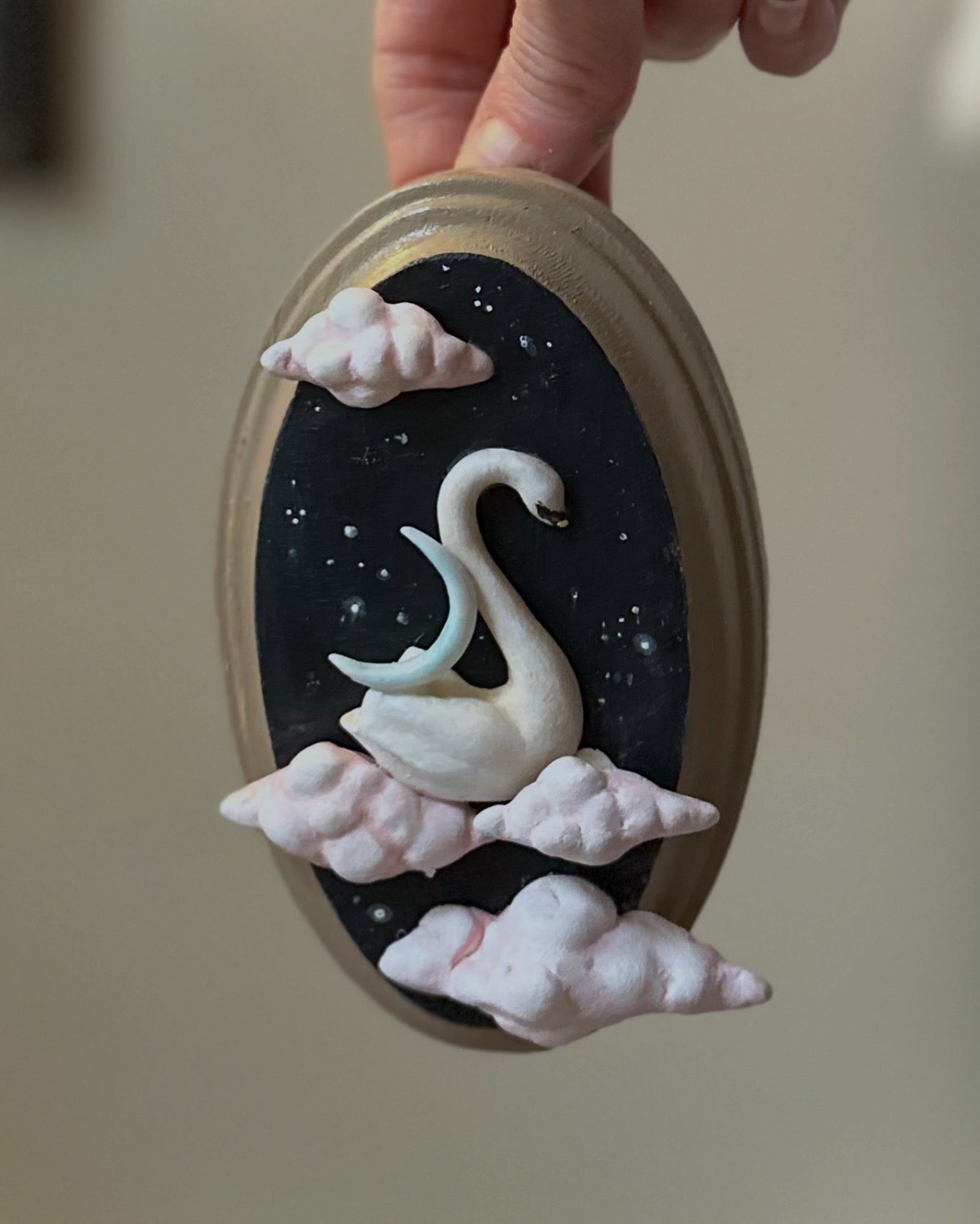 Moon Catcher 5 inch Wall Hanging