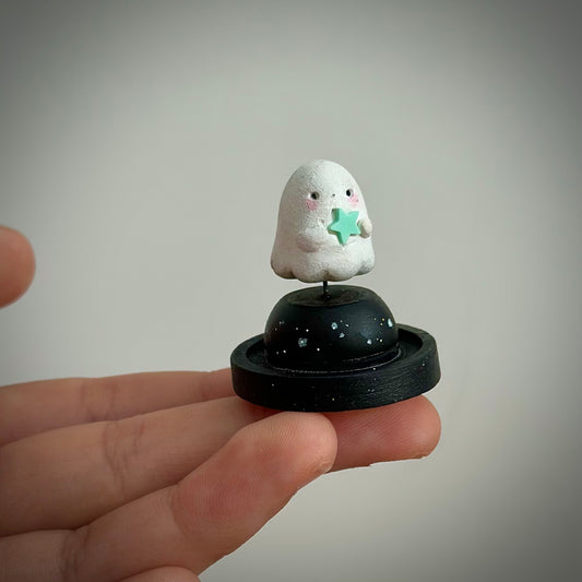 PRE ORDER Mini Baby  Boos in Glass Cloche